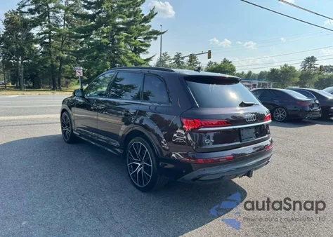 2021 Audi Q7 Prestige из США, поврежденный, VIN WA1VXAF77MD013199